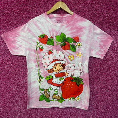 Strawberry Shortcake and Custard tiedye T-shirt size medium