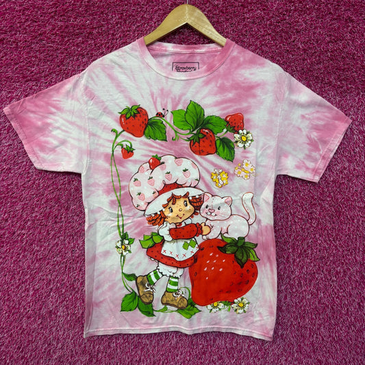 Strawberry Shortcake and Custard tiedye T-shirt size medium