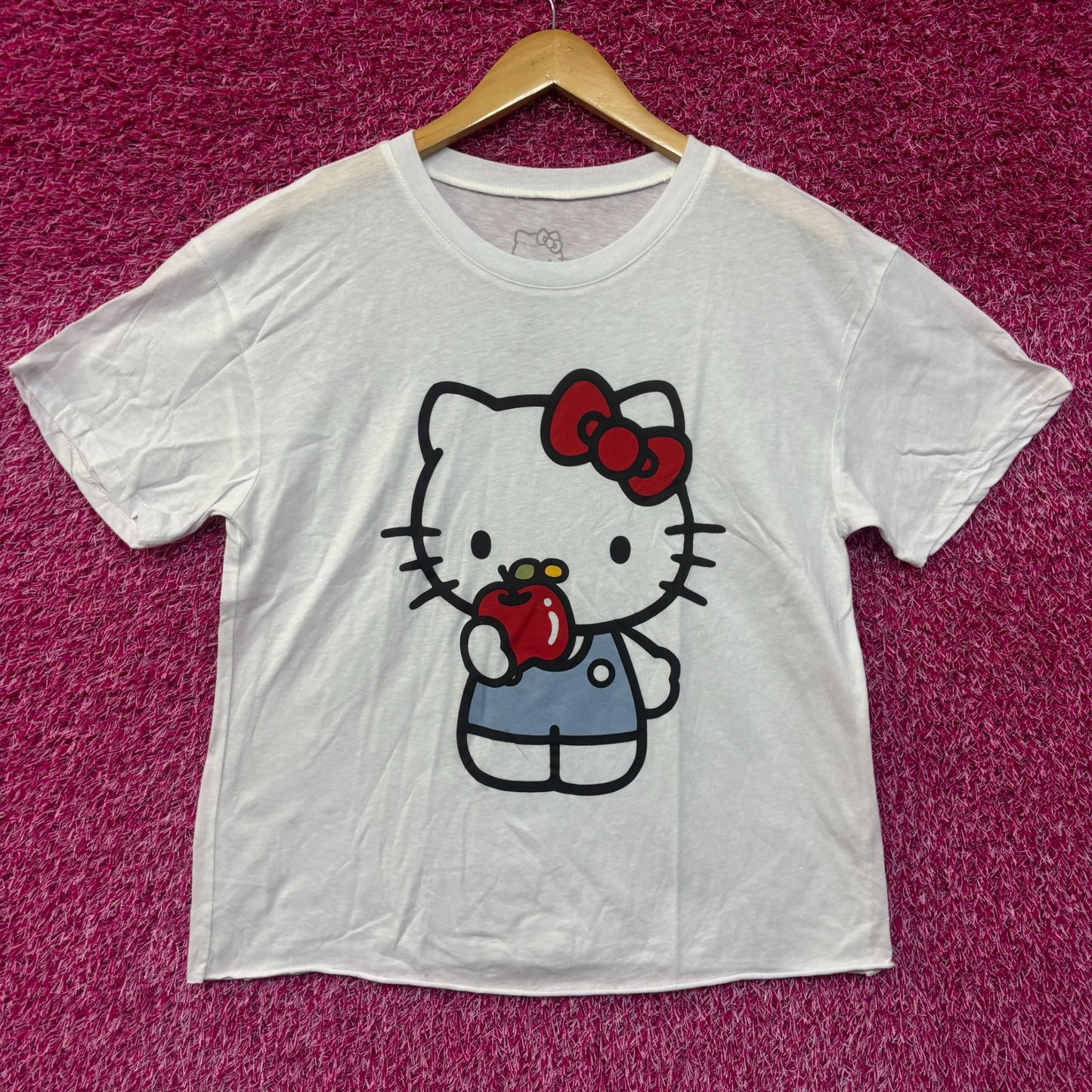 Hello Kitty Apple crop top size medium
