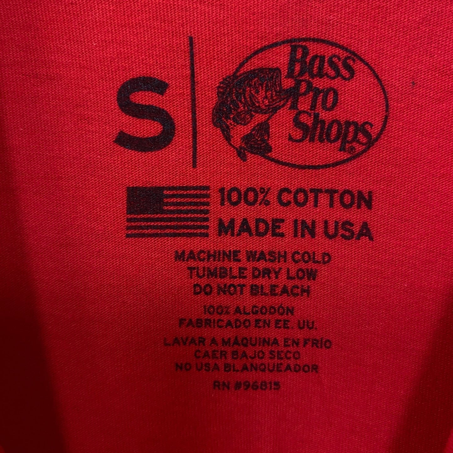 Bass Pro Shops Logo Graphic T-Shirt Small