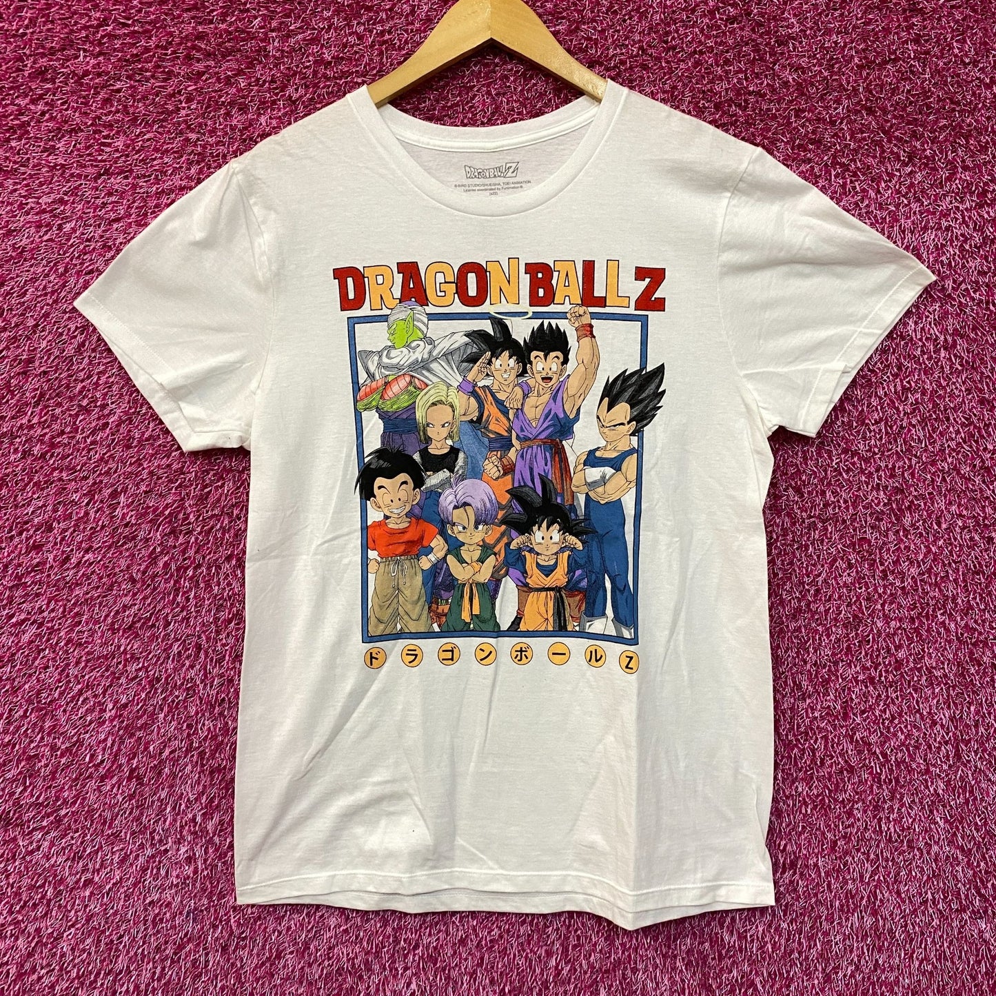 Dragon Ball Z Group Portrait Anime T-Shirt Large