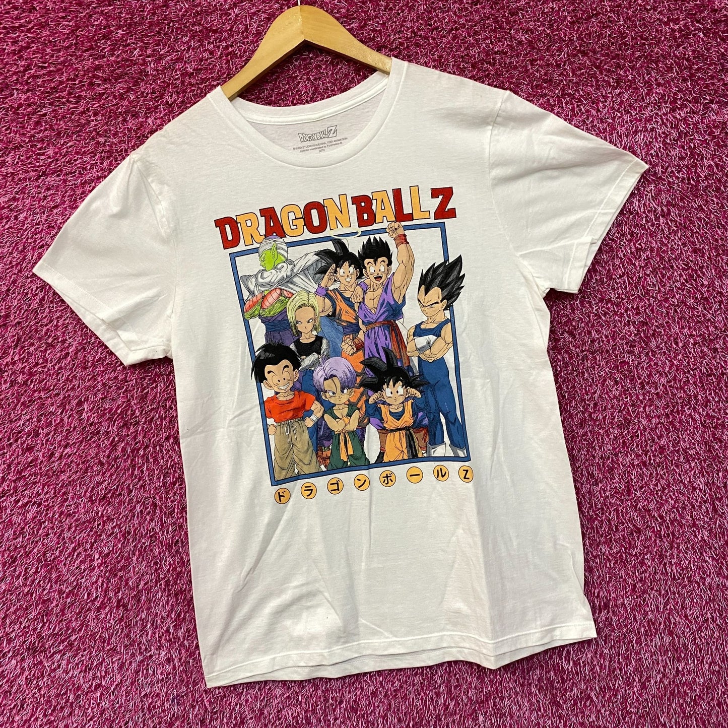Dragon Ball Z Group Portrait Anime T-Shirt Large