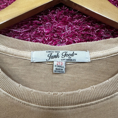 Def Leppard Hysteria 1987 World Tour Rock Band Womens Top XS