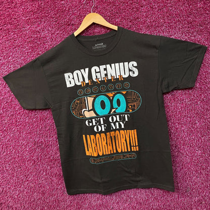Cartoon Network Dexter's Laboratory Boy Genius Dexter T-Shirt Large