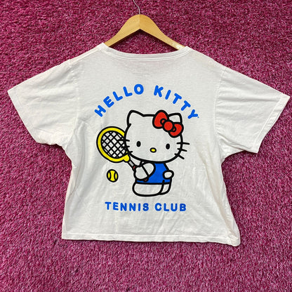 Sanrio Hello Kitty Tennis Club Cute Crop Top XL