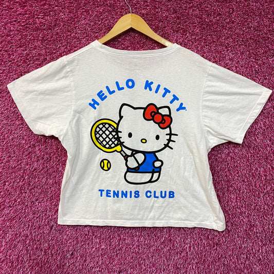 Sanrio Hello Kitty Tennis Club Cute Crop Top XL