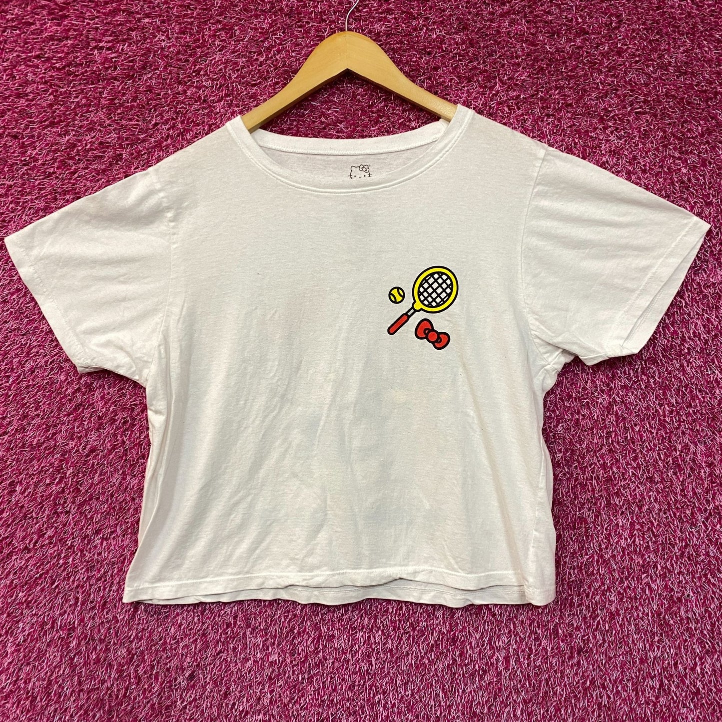 Sanrio Hello Kitty Tennis Club Cute Crop Top XL