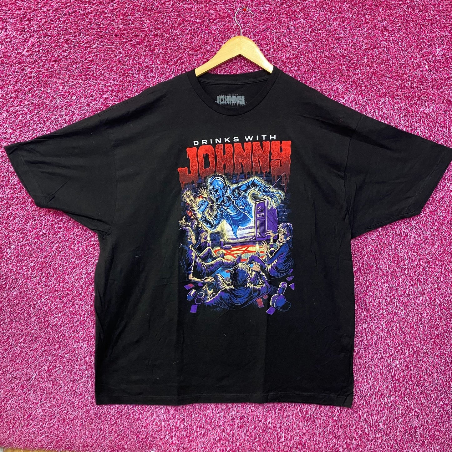 Drinks With Johnny The Summoning T-Shirt 3XL