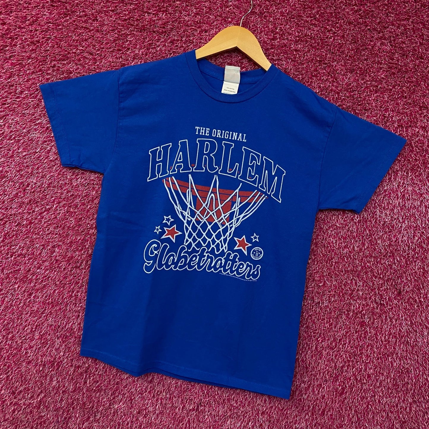 Junk Food Closet Harlem Globetrotters Old School Flea Market Tee Small