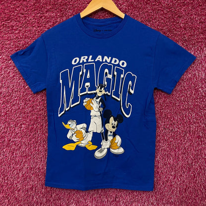 Junk Food Clothing Orlando Magic Disney Mickey Squad Graphic T-Shirt XS