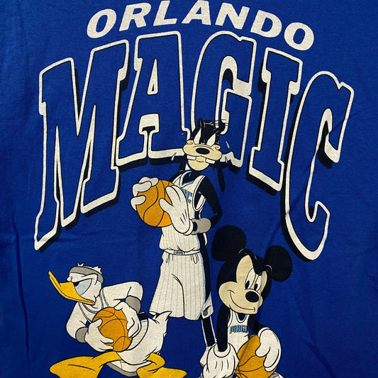 Junk Food Clothing Orlando Magic Disney Mickey Squad Graphic T-Shirt XS