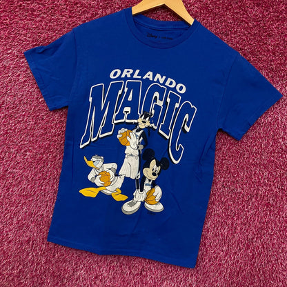 Junk Food Clothing Orlando Magic Disney Mickey Squad Graphic T-Shirt XS