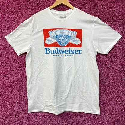 Budweiser King Of Beers Vintage Style T-Shirt XL