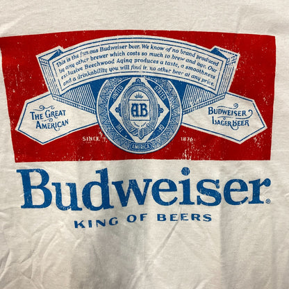 Budweiser King Of Beers Vintage Style T-Shirt XL