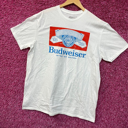 Budweiser King Of Beers Vintage Style T-Shirt XL
