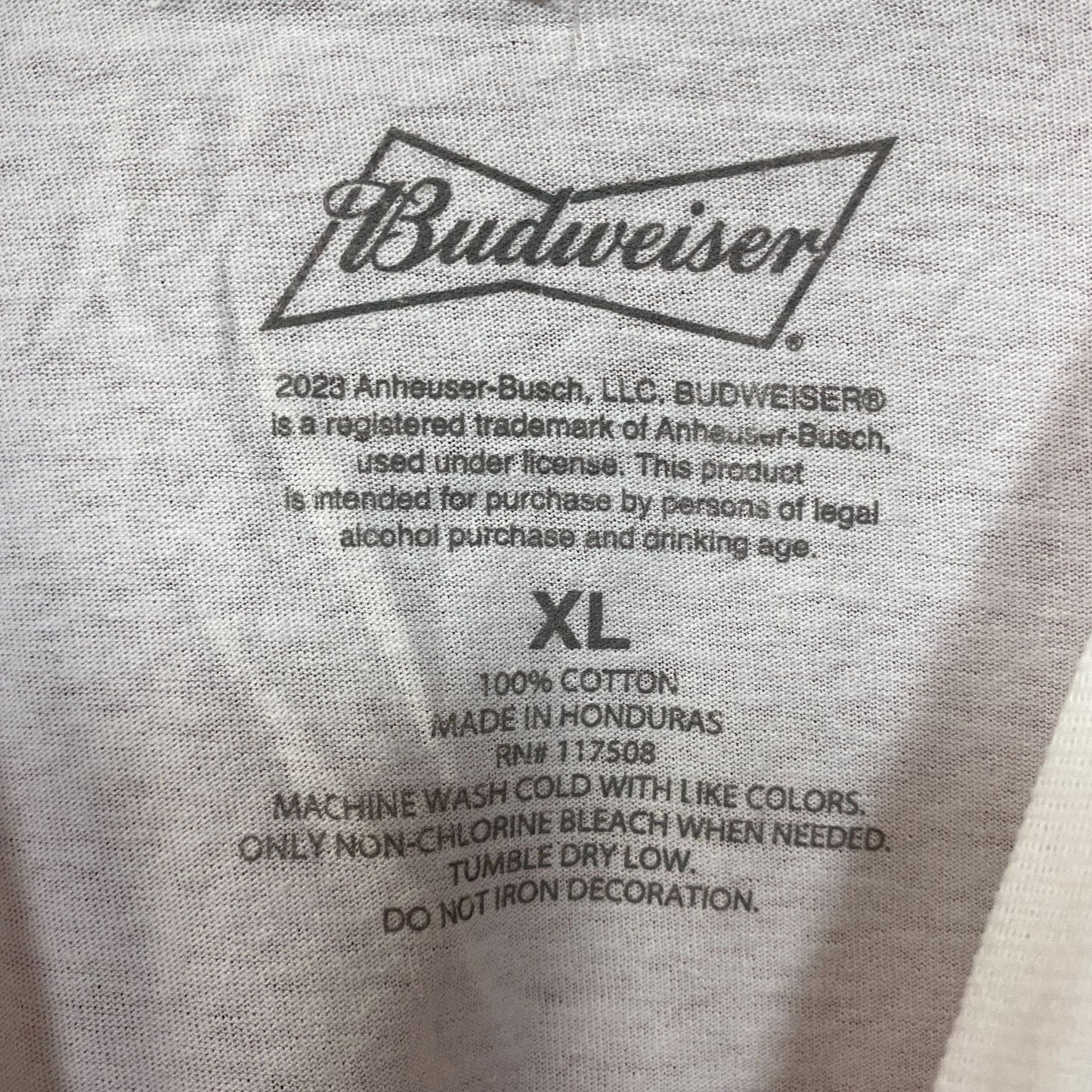 Budweiser King Of Beers Vintage Style T-Shirt XL