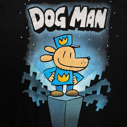 Dog Man Graphic Novel #1 Book Cover Graphic T-Shirt XL