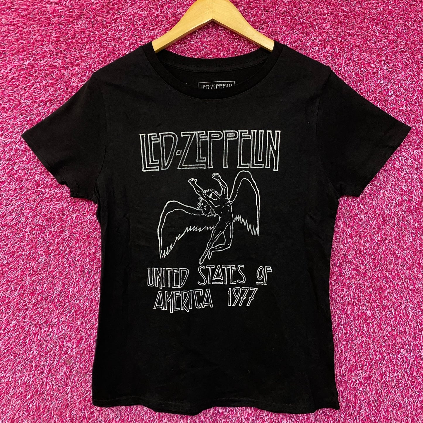 Led Zeppelin Icarus United States of America 1977 T-Shirt Medium