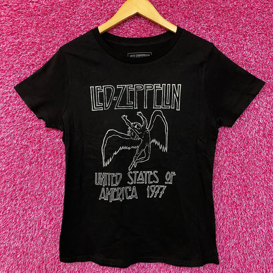 Led Zeppelin Icarus United States of America 1977 T-Shirt Medium