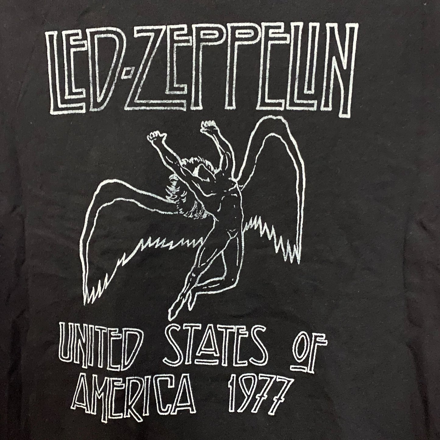 Led Zeppelin Icarus United States of America 1977 T-Shirt Medium