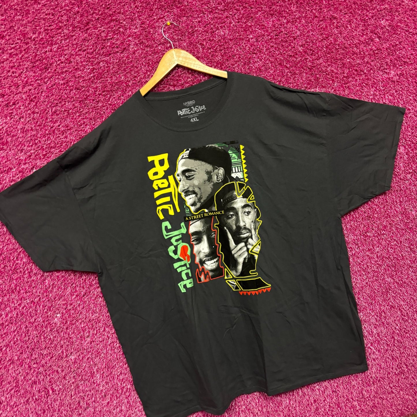Poetic Justice A Street Romance movie T-shirt size 4XL