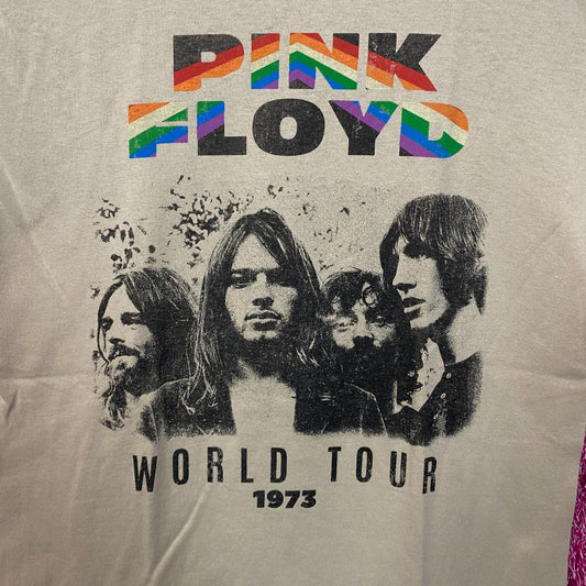 Pink Floyd World Tour 1973 Rock Tshirt size Small