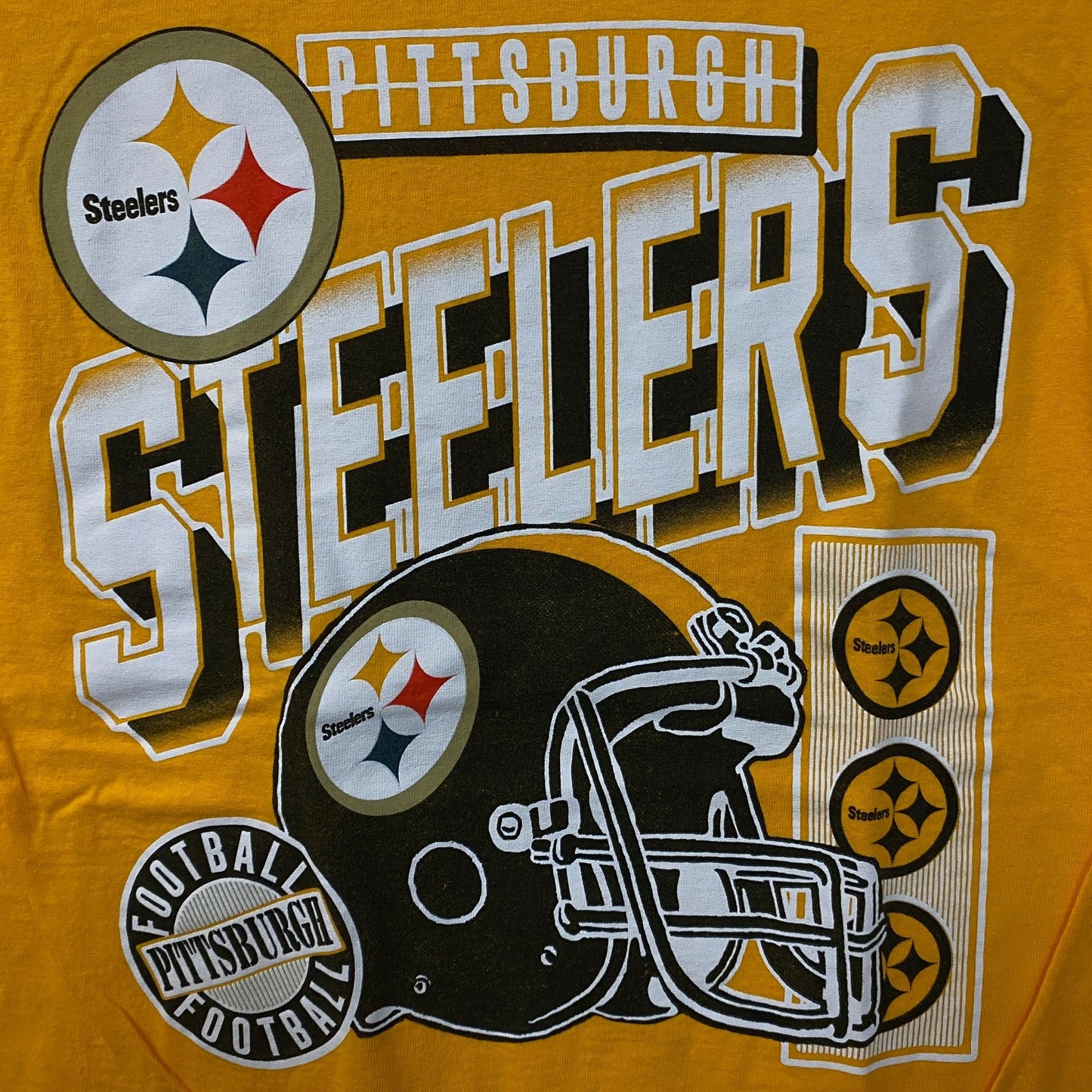Junk Food Pittsburgh Steelers Checkdown Flea Market T-Shirt XS