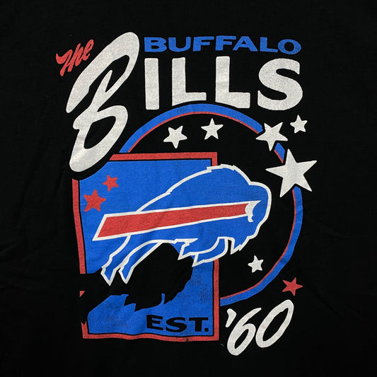 Junk Food Clothing Buffalo Bills Star Power Graphic T-Shirt Large