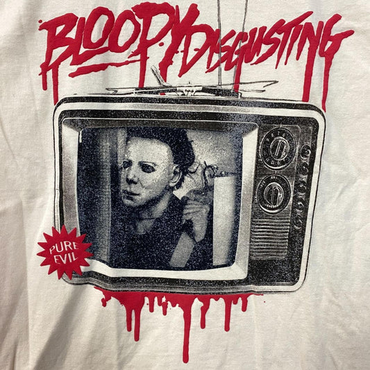 Bloody Disgusting x Michael Myers Double Sided Horror T-Shirt large