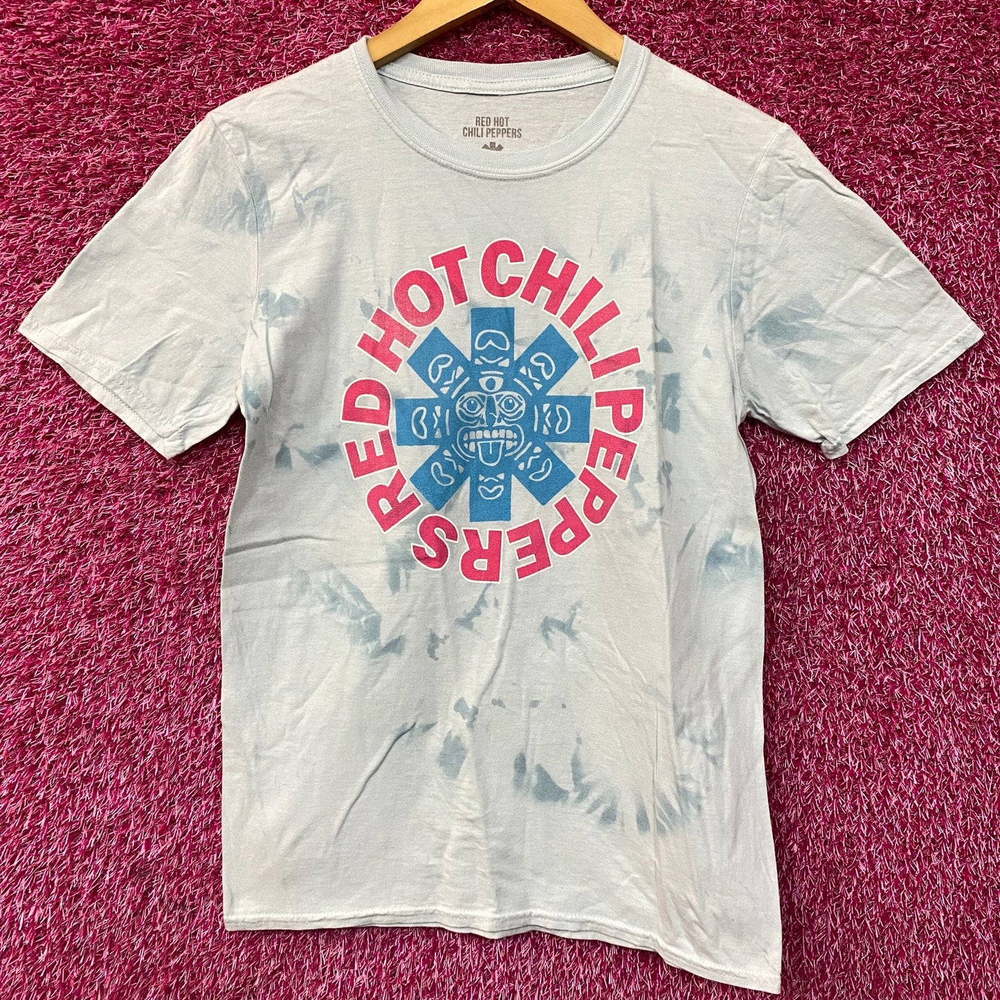 Res Hot Chilli Peppers Rock Band Tie Dye T-Shirt Medium
