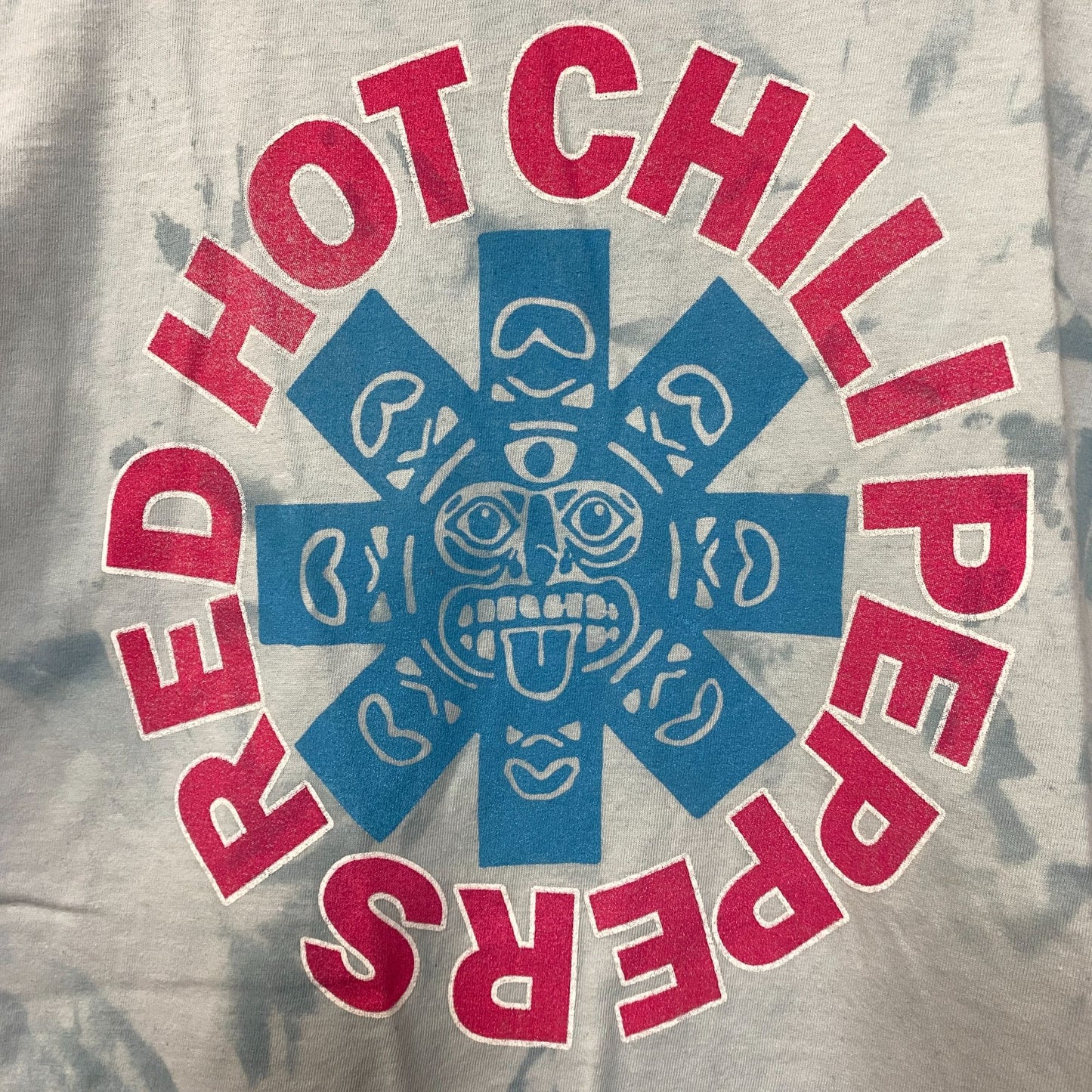 Res Hot Chilli Peppers Rock Band Tie Dye T-Shirt Medium