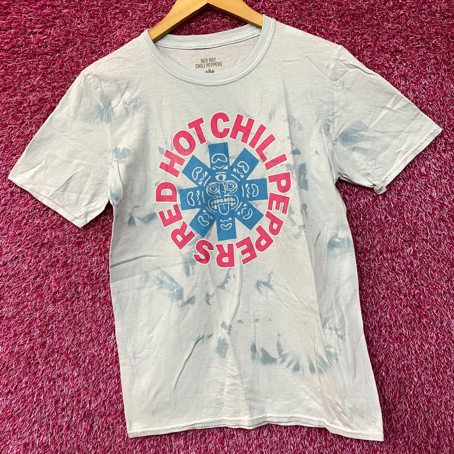 Res Hot Chilli Peppers Rock Band Tie Dye T-Shirt Medium