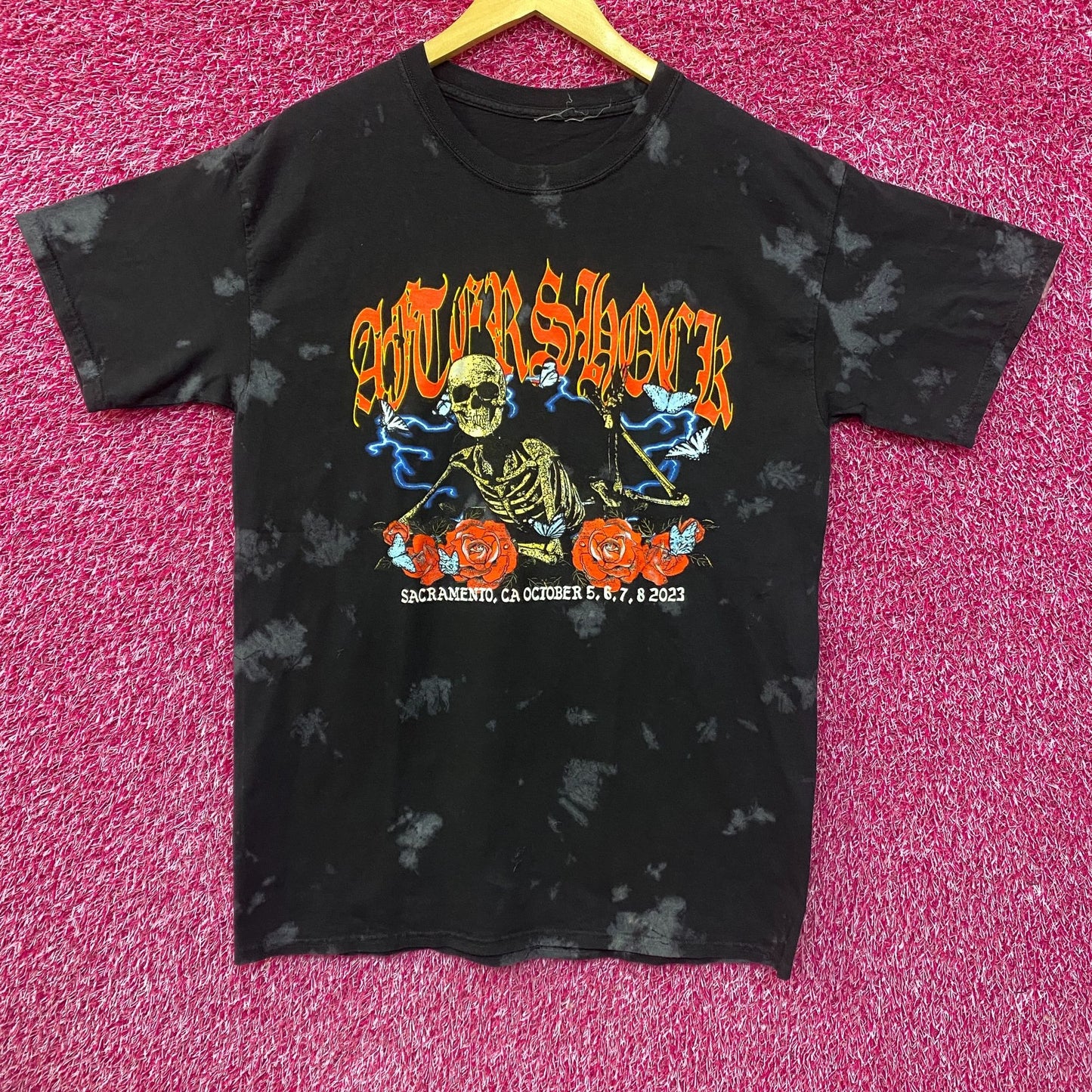 Aftershock Festival Sacramento 2023 Black T-Shirt L