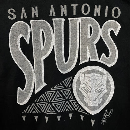 San Antonio Spurs x Marvel Black Panther Collaboration T-shirt Small