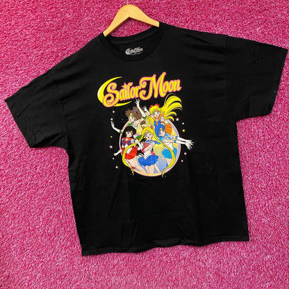 Sailor Moon Sailor Scouts Anime Series T-Shirt 2XL