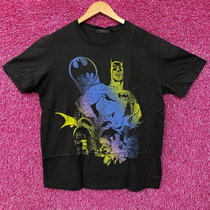 Junk Food Clothing BATMAN Gradient Retro Style Women's Tee XL