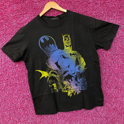 Junk Food Clothing BATMAN Gradient Retro Style Women's Tee XL