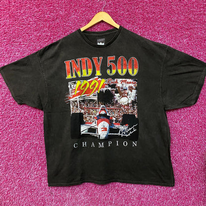 Nascar Indy 500 Rick Mears 1991 Champion T-Shirt 2XL