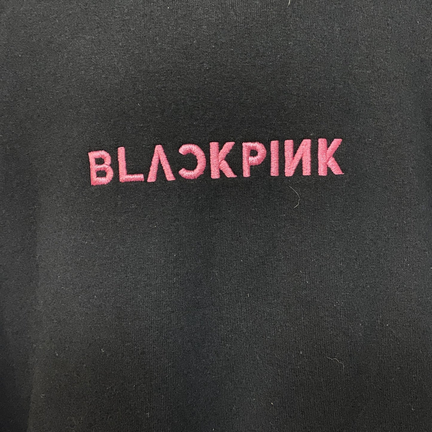 Black Pink Pink Venom hoodie size Large