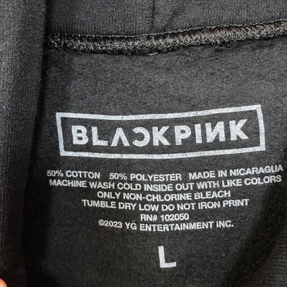 Black Pink Pink Venom hoodie size Large