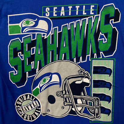 Junk Food Clothing NFL Seattle Seahawks Checkdown Flea Market Tee XS
