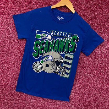 Junk Food Clothing NFL Seattle Seahawks Checkdown Flea Market Tee XS