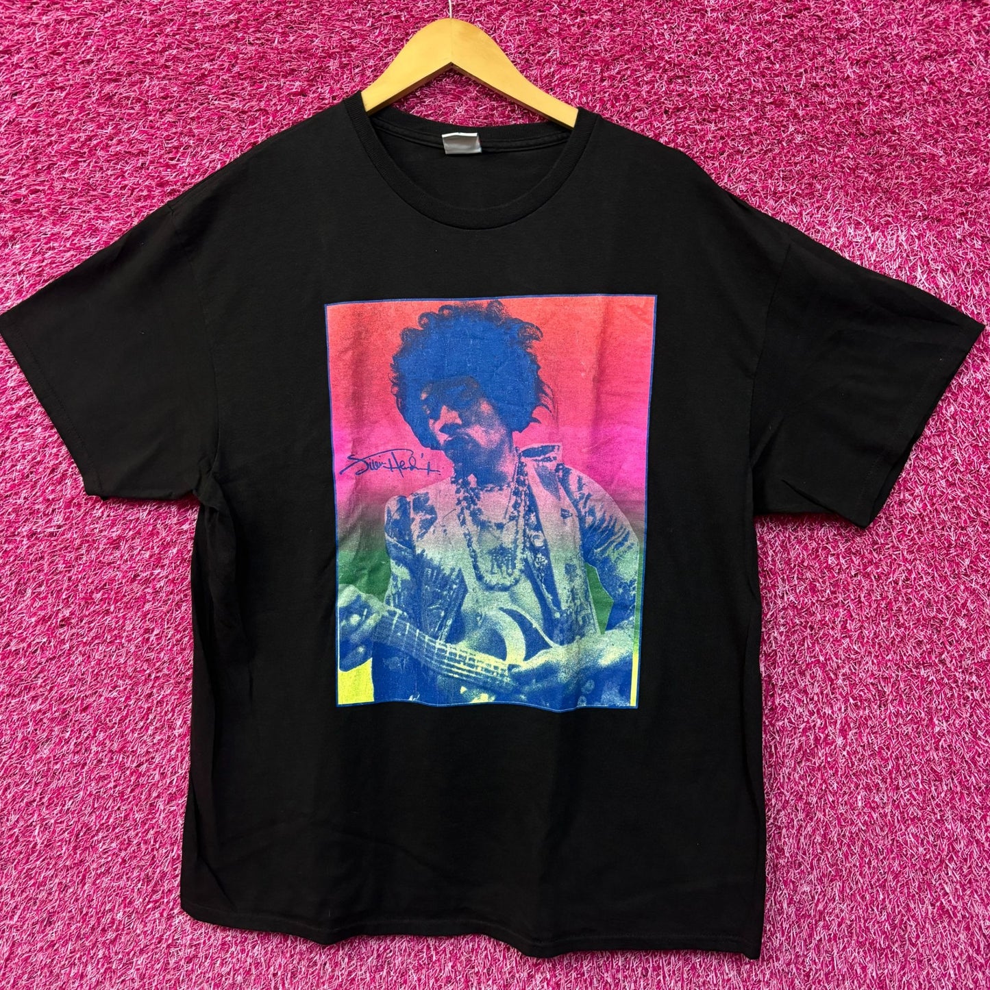 Jimi Hendrix Psychedelic Rock Tshirt size Large