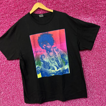 Jimi Hendrix Psychedelic Rock Tshirt size Large