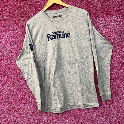 Sangaria Ramune Promo Gray Long Sleeve Medium