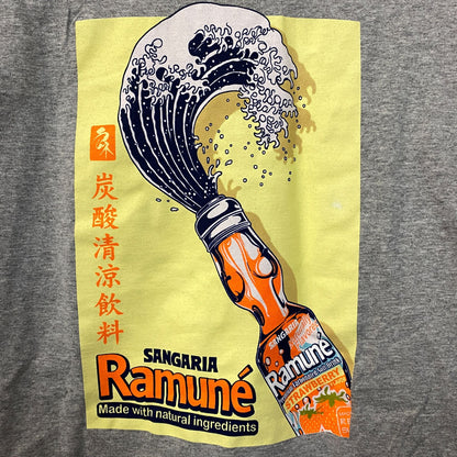 Sangaria Ramune Promo Gray Long Sleeve Medium