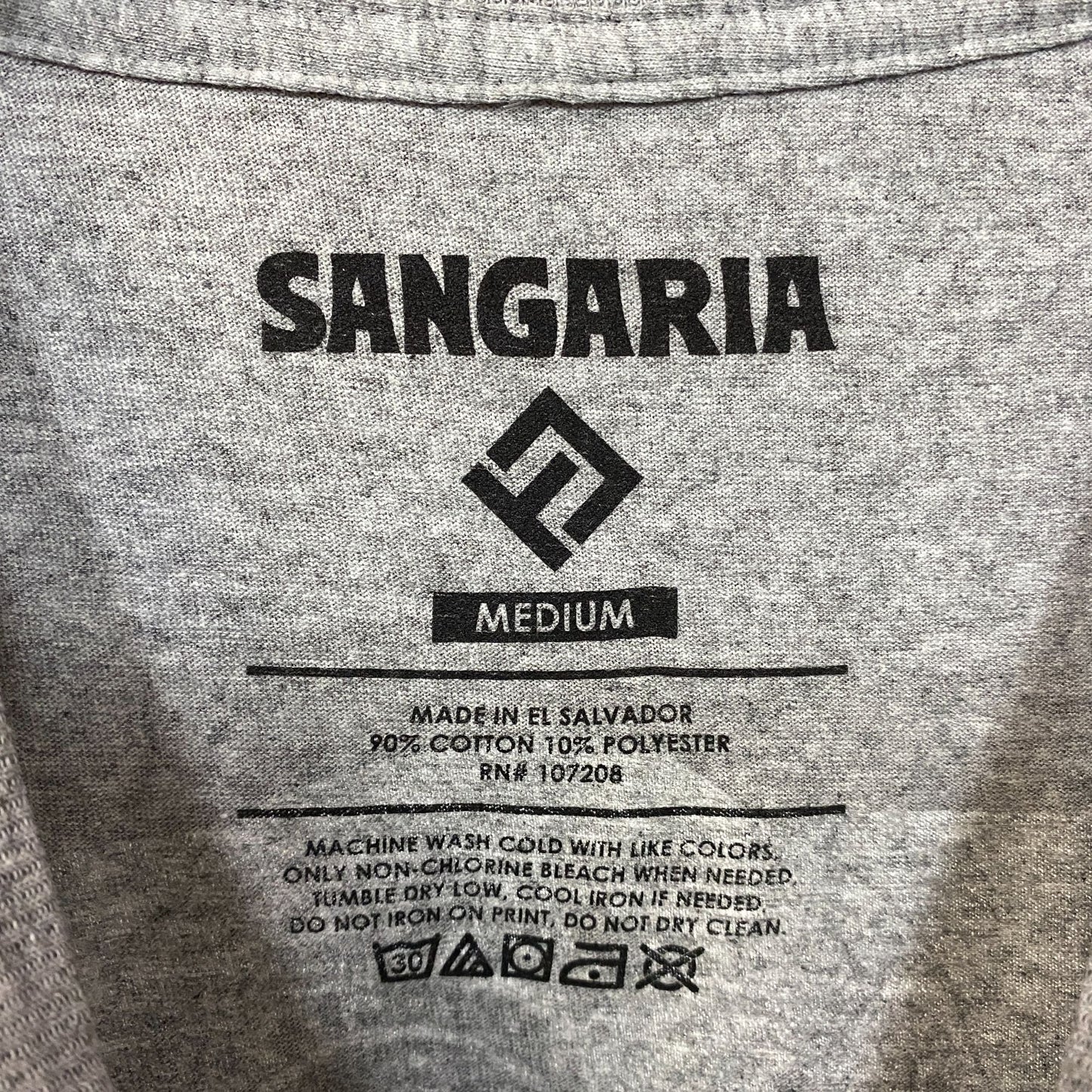 Sangaria Ramune Promo Gray Long Sleeve Medium