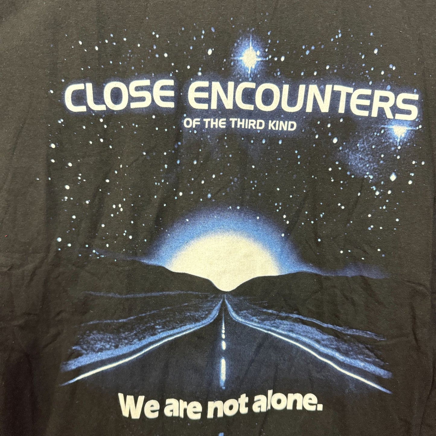 Close Encounters of the Third Kind We Are Not Alone Tee M