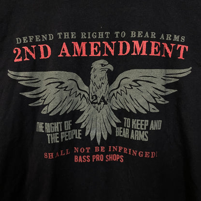 Bass Pro Shops 2nd Amendment Eagle Graphic T-shirt Large