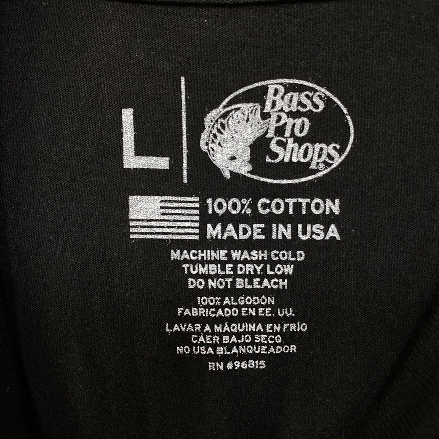 Bass Pro Shops 2nd Amendment Eagle Graphic T-shirt Large